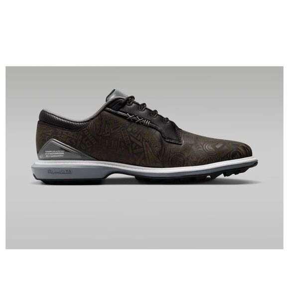Size 16 Nike Air Jordan ADG 4 Black Laser Mens Golf Shoes FQ6642-003